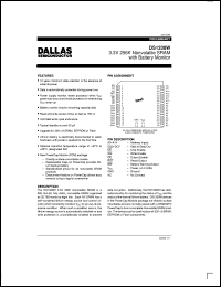 datasheet for DS1330WP-100 by Dallas Semiconductor