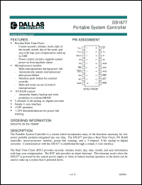 datasheet for DS1677E by Dallas Semiconductor