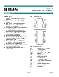 datasheet for DS1710 by Dallas Semiconductor