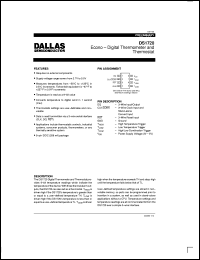 datasheet for DS1720S by Dallas Semiconductor