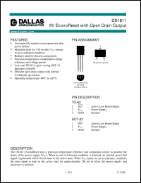 datasheet for DS1811-10 by Dallas Semiconductor