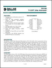 datasheet for DS2188 by Dallas Semiconductor