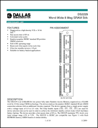 datasheet for DS2229-85 by Dallas Semiconductor