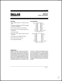 datasheet for DS2105Z by Dallas Semiconductor