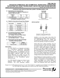 datasheet for TISPL758LF3 DR by Power Innovations