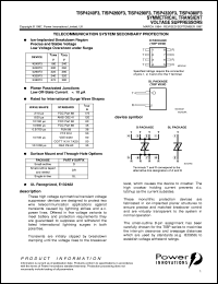 datasheet for TISP4240F3D by Power Innovations