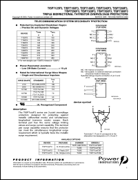 datasheet for TISP7125F3D by Power Innovations