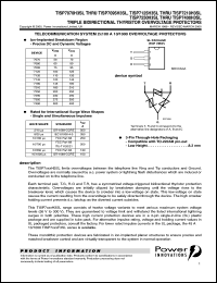 datasheet for TISP7095H3SL by Power Innovations