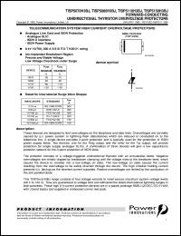 datasheet for TISP5080H3BJ by Power Innovations