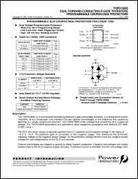 datasheet for TISP61089SD by Power Innovations