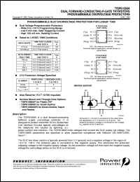 datasheet for TISP61089AD by Power Innovations