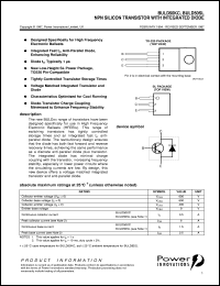 datasheet for BULD50 by Power Innovations