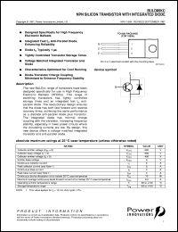 datasheet for BULD85 by Power Innovations