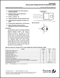 datasheet for BULD125 by Power Innovations